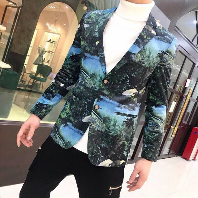 Gucci Winter's Latest Jacquard Suit Jacket, 1:1 replica of the original, with im