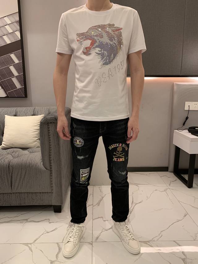 Gucci Spring/Summer Newest Men's Short-Sleeve T-Shirt, Official Website Synchro