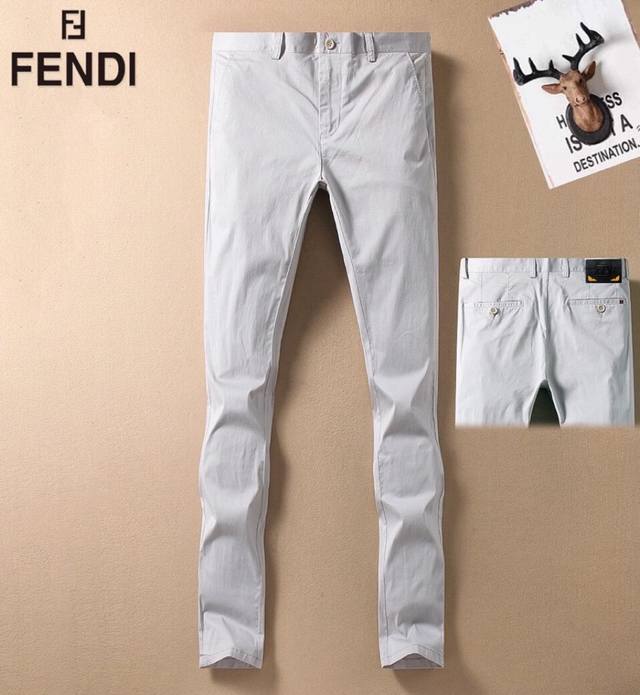 Fendi fashionable casual pants, popular in Europe, new series, made of high-gra