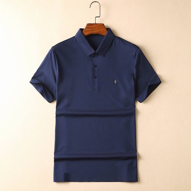 New Summer Arrival: Burberry Short-Sleeve Polo Shirt - A premium piece, the late
