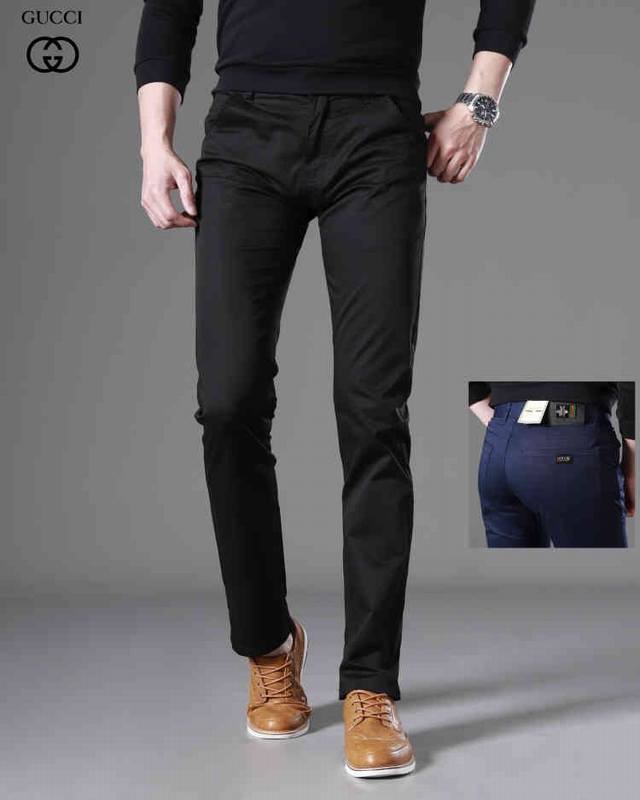 Gucci 2680 Spring New Arrival High-End Casual Pants. A century-old luxury brand,