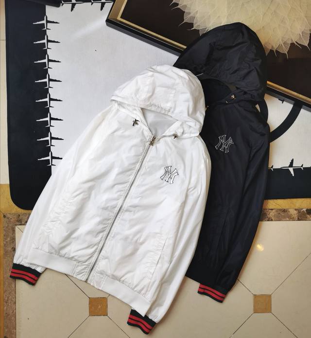 Early Spring Collection Men's Hooded Windbreaker Jacket. A stylish and luxuriou