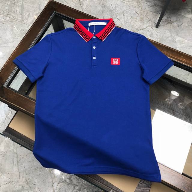 In Stock & Dropshipping #Givenchy Spring/Summer New Pool Shirt. Turn-down colla