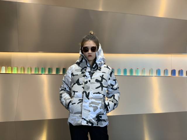 Canada Gooes 17 Styles : White Camouflage Unisex Mid-range: Factory Direct Supp