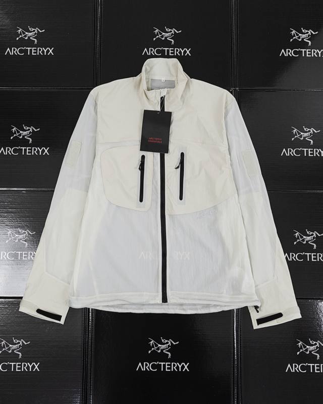 Arcteryx System A Series Drop 20 Jacket Dog Ss24 Color Block Design Waterproof