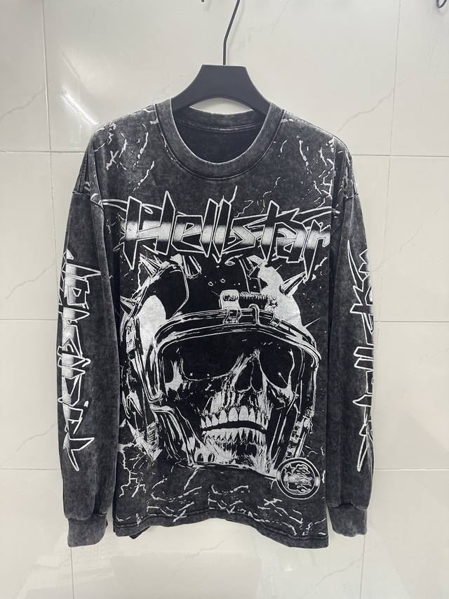 8102# Washed and Floral Print Black