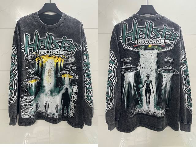 8101# Washed and Floral Print Black