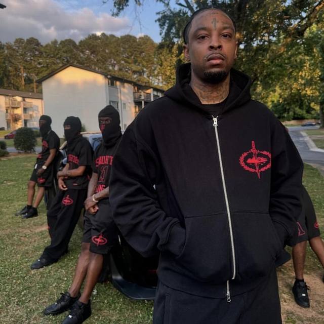 Corteiz Set Top 759# Black SML XL