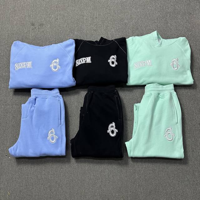 Spm-2002# Top Sky Blue Black Mint Green SML XL