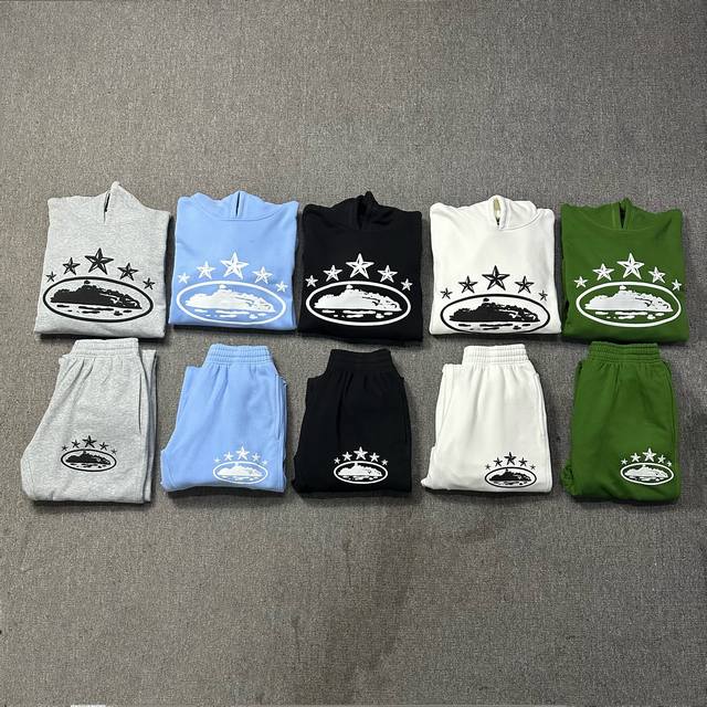 Set #p Top 919# p120 Pants 819# 5th Anniversary Five-Star Foam Print Set Colors