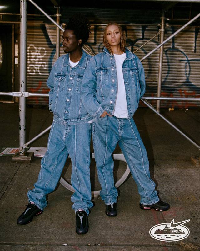 8006# Price Adjustment: Corteiz Denim Jacket (Sizes/Millis/Lizes/XLs/DDs)