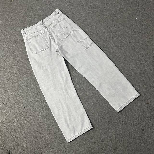 Broken Planet Washed Jeans BP-J003 # Grey SML XL