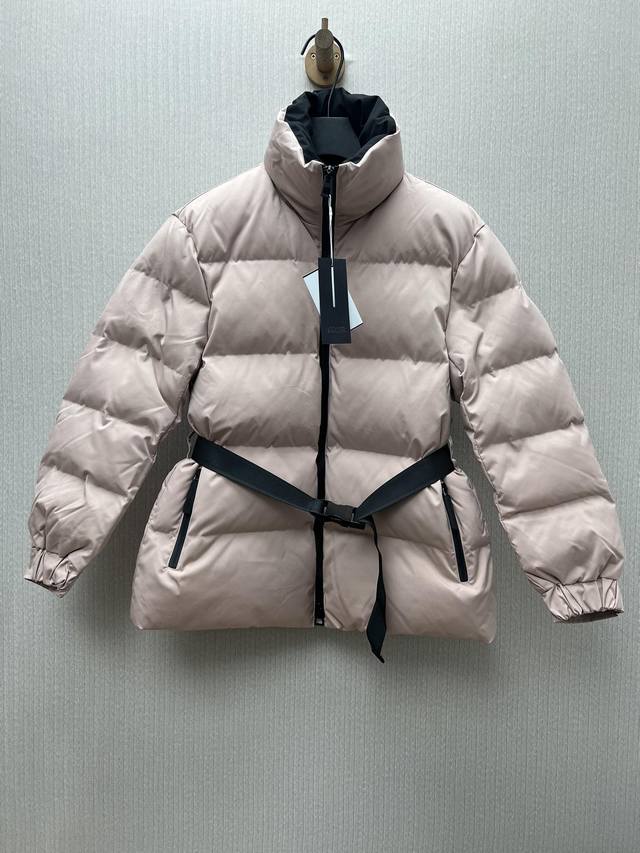 Dior 25Ss New Dioralps Star Pattern Belt Quilted Taffeta Loose Fit Windproof Lo