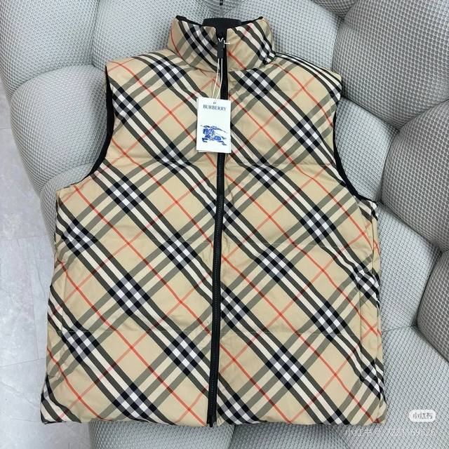 Burberry Check Reversible Down Vest ( ). Original purchase from Beijing Skp for