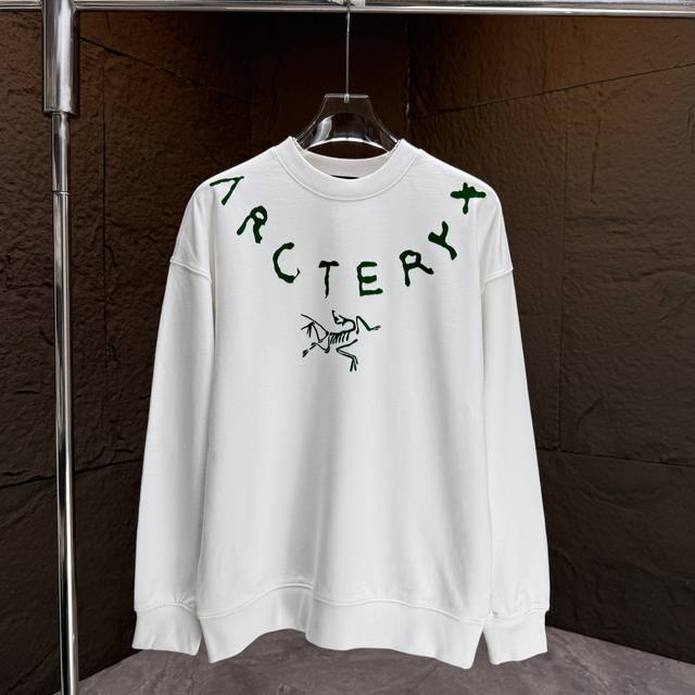 Arc* Bird Brand* 2025 Autumn/Winter New Crew Neck Sweatshirt 400g Terry Cotton L