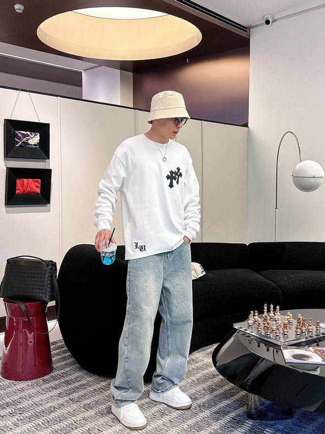 Pants p, Top p270 Chrome Hearts Ch Ss New Cross Horseshoe Chrome Hearts Sanskri