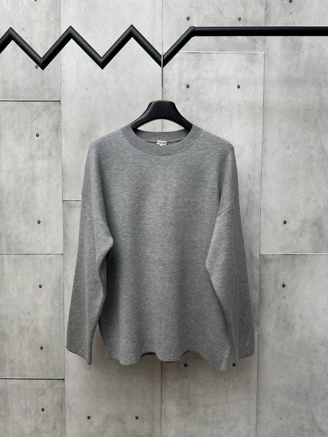 Loewe Padded 3D Embroidered Crew Neck Sweater Fabric Selection: Fabric Selection