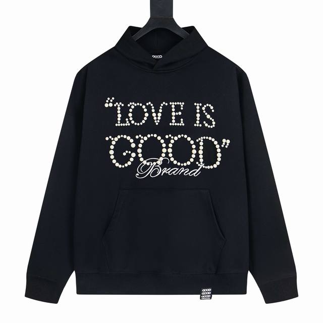 Style No. Y869 Goodbrand Official Website Studded Jewelry Gemstone Hooded Sweat