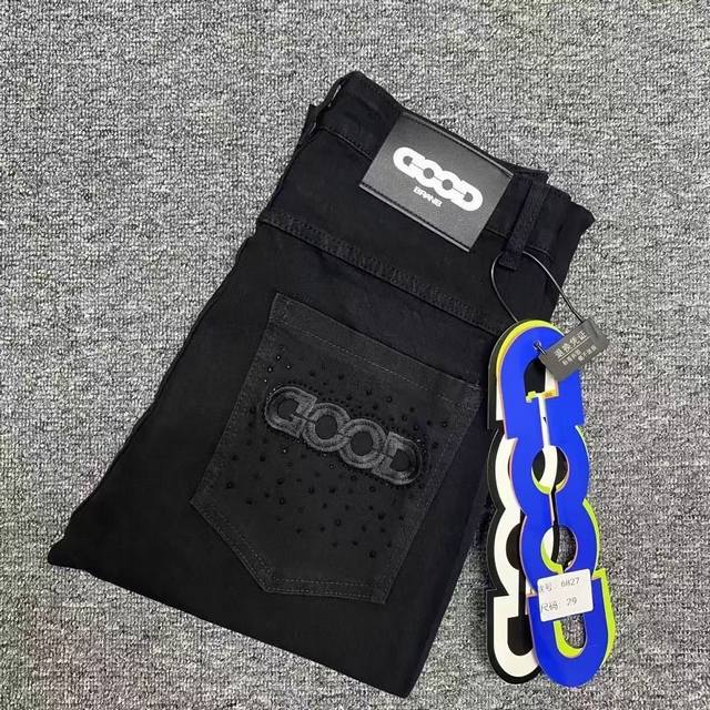 Style No. Cc917 Goodbrand's latest super soft embroidered jeans. Made with top-