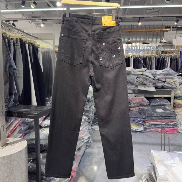 Style No. Cc914 Louis Vuitton (LV) Latest Super Soft Denim Jeans. Made with top