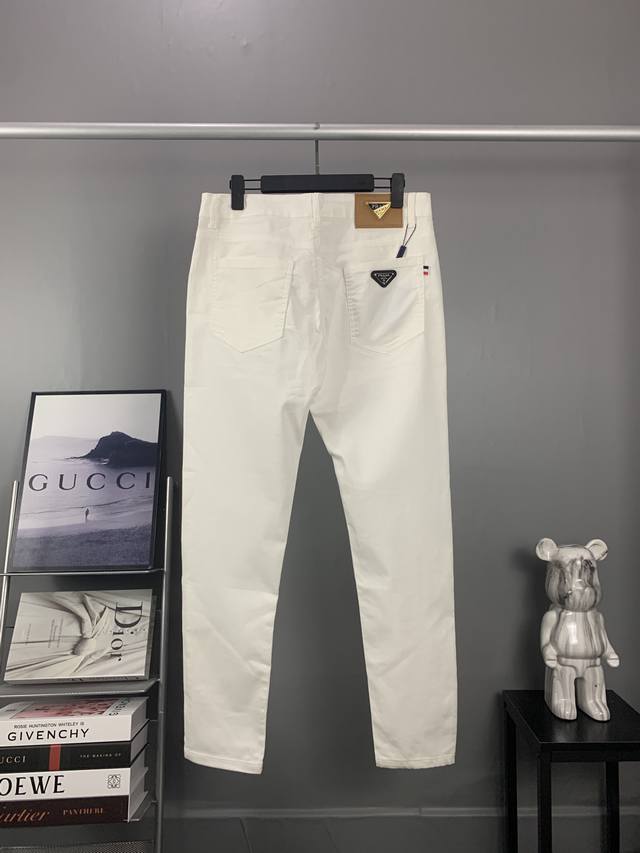 Oc-487 Prada early spring new men's jeans, good elasticity fabric. Exclusive rel