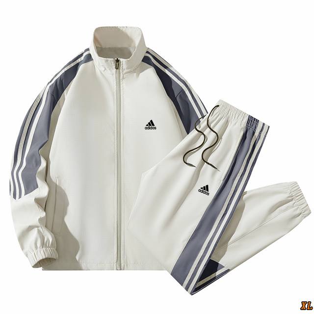 Regular style, fleece-lined, Adidas exclusive new autumn high-quality three-str