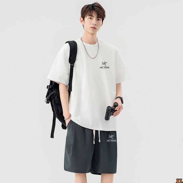 Arc'Teryx Exclusive New Summer High-Quality Crew Neck Short-Sleeve Set - Quick-D