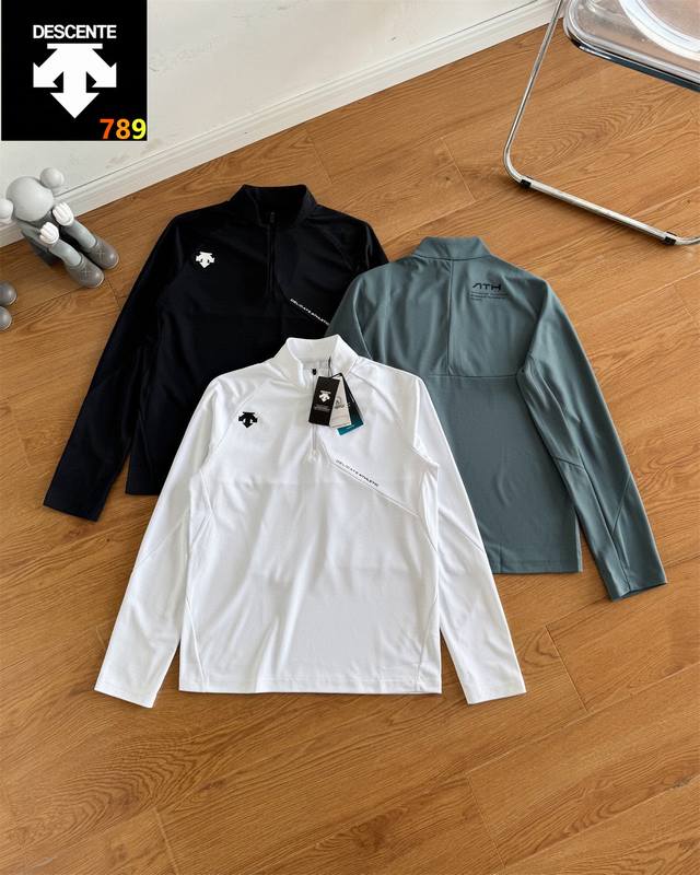 Size: M-4XL Dst Dite Spring/Autumn Training Sports Men's Half-Zip Inner Long-Sle