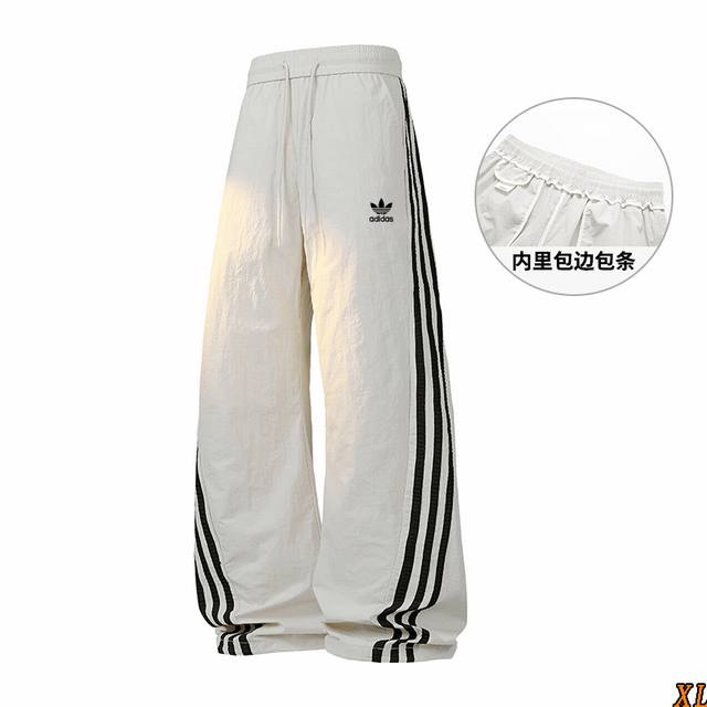 Exclusive real shot of new summer high-quality nylon taslon ice silk three-strip