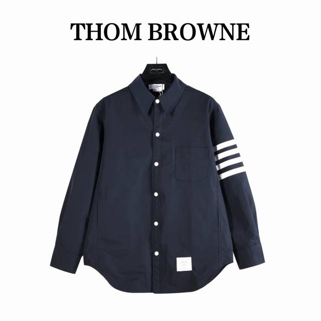 Tb Nylon Thick Trench Jacket Shirt Tb Exclusive New Thom Browne Tb Nylon Jacket