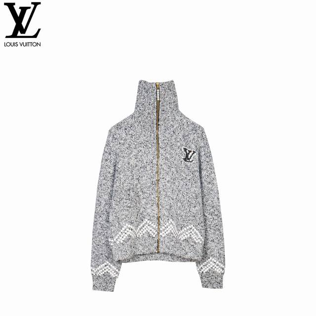 Louis Vuitton 25Ss Sailing Fishing Yarn Knit Zipper Sweater ( ) New Collaboratio