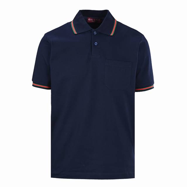 Gucci Gucci Pocket Webbing Logo Short-Sleeve Polo Shirt ( ) Custom-made elegant