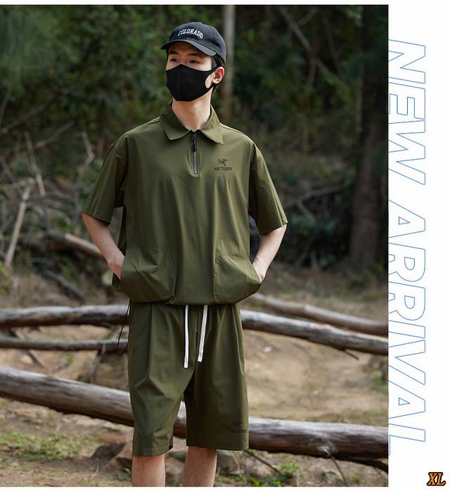 Arc'Teryx Exclusive New Summer Arrival: High-Quality Half-Zip Polo Shirt, Trendy