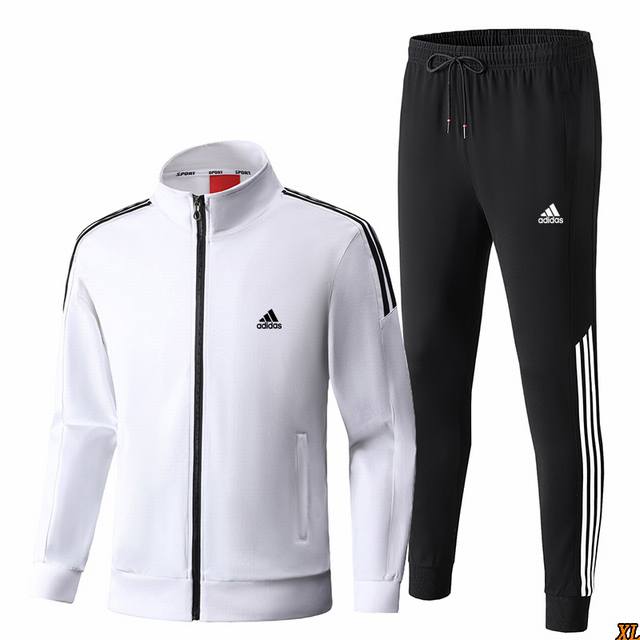 Adidas Exclusive Real Shot New Autumn High-Quality Three-Stripe Tencel Roman Co