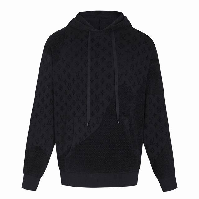 Louis Vuitton 25Ss Jacquard Hooded Long-Sleeve Sweatshirt (Purchased for 14999).