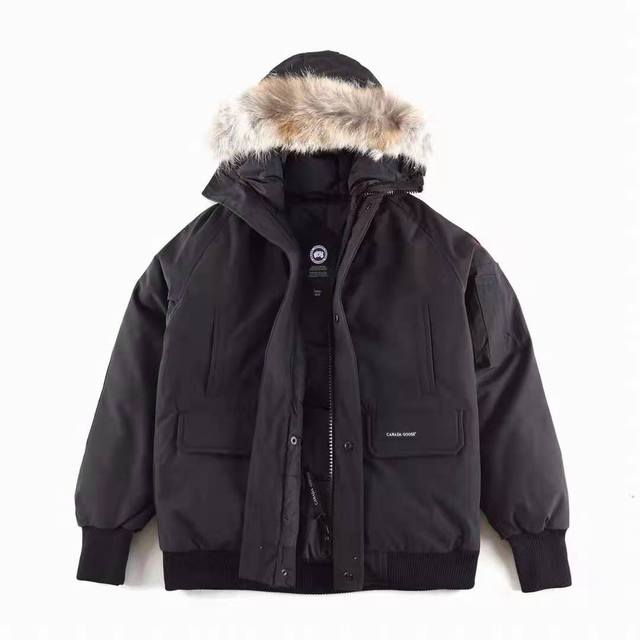 Canada Goose #Chilliwack 7999M Bomber Jacket Short Down Jacket 01 Style #Unisex