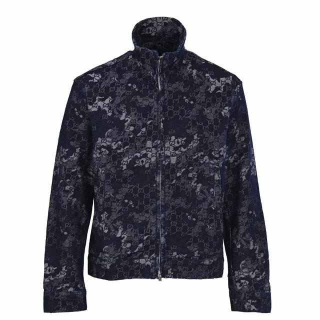 Gucci Camouflage Jacquard Denim Jacket Set ( ) Custom double G denim jacquard fa