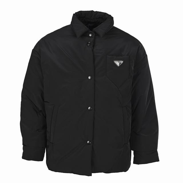 Prada PRD Nylon Basic Cotton Jacket (Raf Simons). This jacket features an upgra
