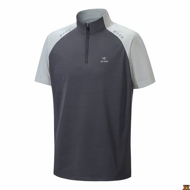 Arc'Teryx Exclusive New Summer High-Quality Casual Half-Zip Polo Shirt, Versatil