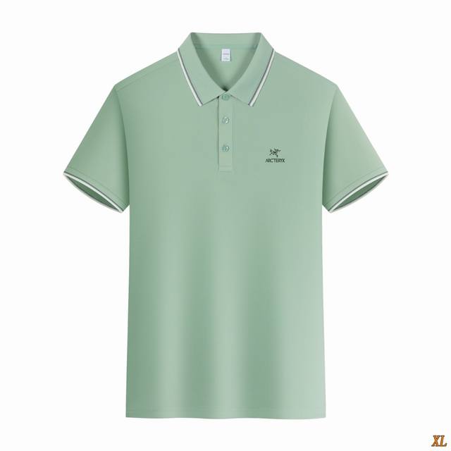 Arc'Teryx Exclusive New Summer High-Quality Couple Polo Shirt, Solid Color, Thin
