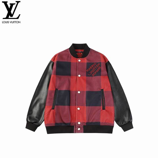 Louis Vuitton 25Ss Checkerboard Baseball Uniform. This checkerboard baseball uni