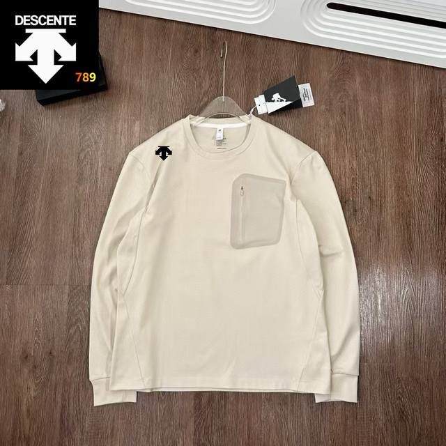 Descente Dualis Series Urban Commuting Men's Long-Sleeve T-Shirt (New Arrival) D