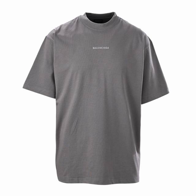 Balenciaga Logo Reflective Short-Sleeve T-Shirt ( ) Made of custom-made luxuriou