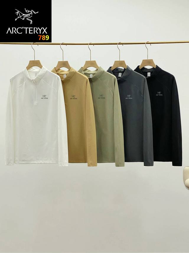 High-end quality! Arc'teryx Outdoor Half-Zip Stand Collar Jacket!! Exclusive Lig