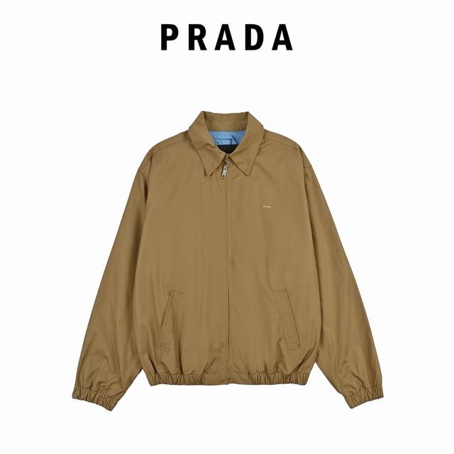 Prada color-blocked jacket. A double-sided, two-tone executive jacket; high-qua