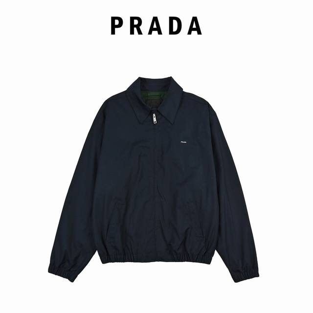 Prada color-blocked jacket. A double-sided, two-tone executive jacket; high-qua