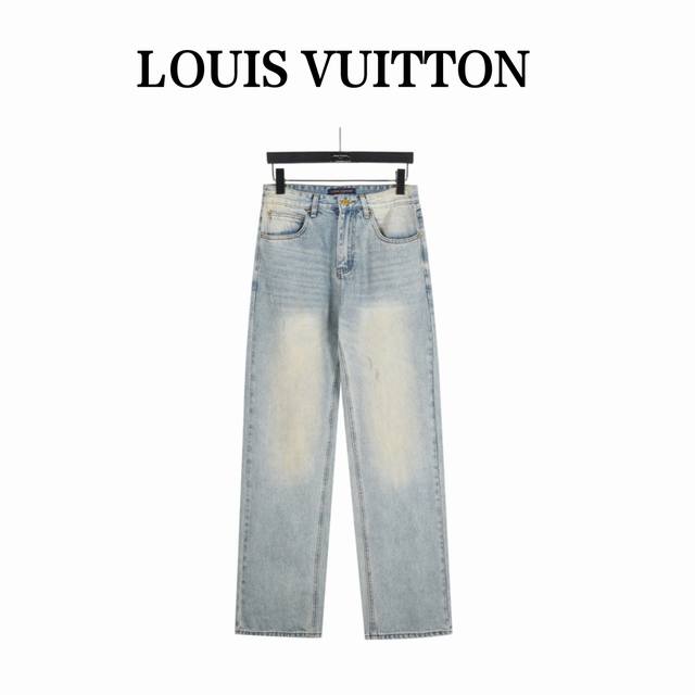 Louis Vuitton 25Ss Back Pocket Lv Embossed Starfish Denim Jeans The best jeans I