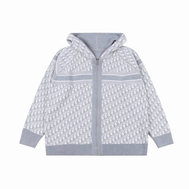 Dior Oblique Monogram Jacquard Cashmere Reversible Jacket ( ) This super thick j