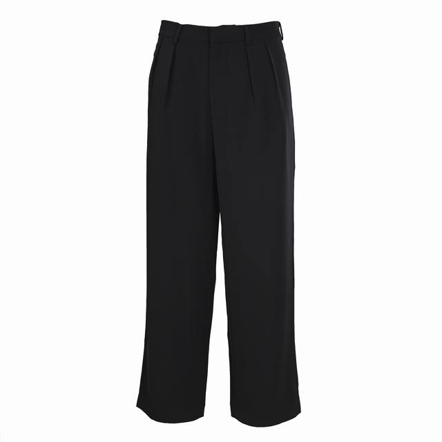 Loewe Straight-Leg Trousers with Embroidered Back Loop Label ( ) are made from a