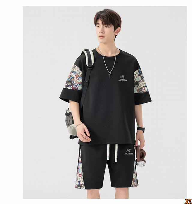 Arc'Teryx Exclusive New Summer High-Quality Breathable Sports Suit T-Shirt and S